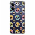 Funda Silicona Antigolpes para Vivo Y21 5G diseño Catrina Dibujos