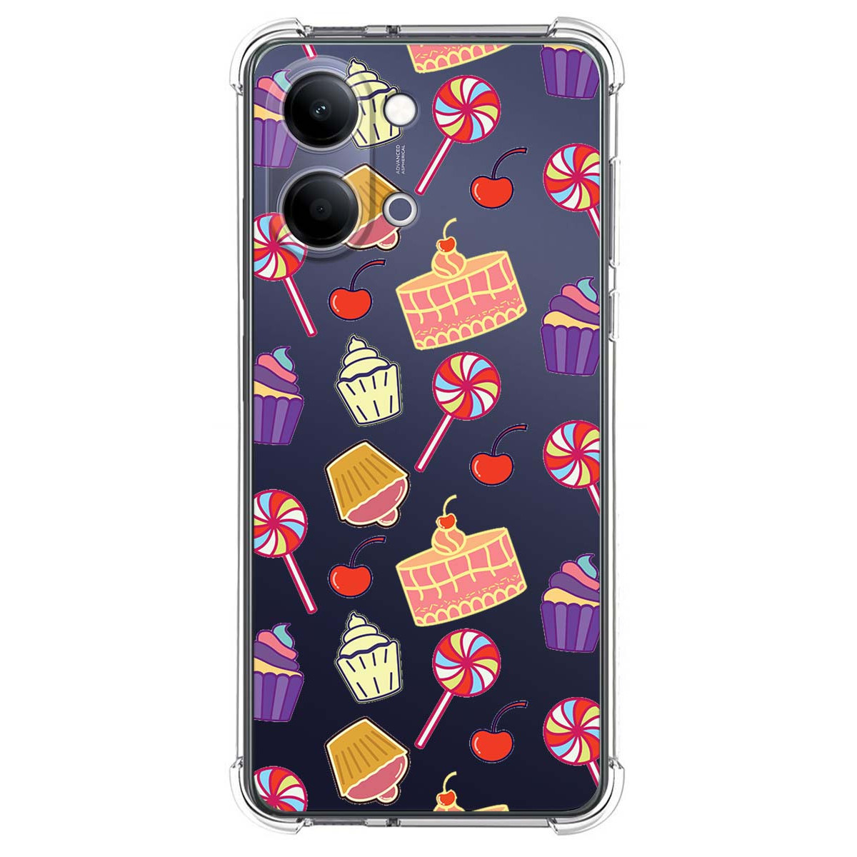 Funda Silicona Antigolpes para Vivo Y21 5G...