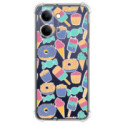 Funda Silicona Antigolpes para Vivo Y21 5G diseño Dulces 02 Dibujos