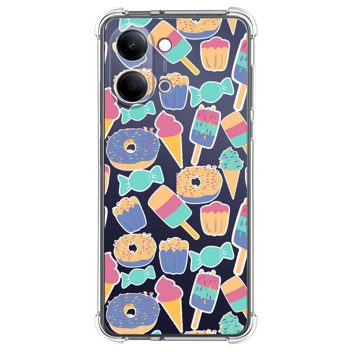 Funda Silicona Antigolpes para Vivo Y21 5G...