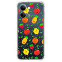 Funda Silicona Antigolpes para Vivo Y21 5G diseño Frutas 01 Dibujos