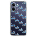 Funda Silicona Antigolpes para Vivo Y21 5G diseño Scooter Dibujos