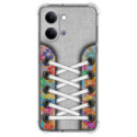 Funda Silicona Antigolpes para Vivo Y21 5G diseño Zapatillas 04 Dibujos