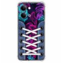 Funda Silicona Antigolpes para Vivo Y21 5G diseño Zapatillas 07 Dibujos