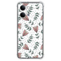 Funda Silicona Antigolpes para Vivo Y21 5G diseño Flores 01 Dibujos