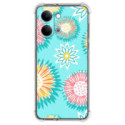 Funda Silicona Antigolpes para Vivo Y21 5G diseño Flores 05 Dibujos
