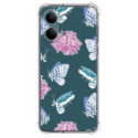 Funda Silicona Antigolpes para Vivo Y21 5G diseño Flores 10 Dibujos