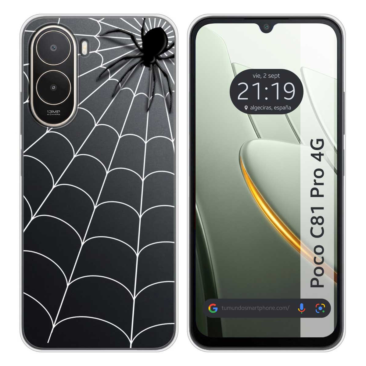 Funda Silicona Transparente para Xiaomi Poco...