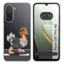 Funda Silicona Transparente para Xiaomi Poco C81 Pro 4G diseño Avestruz Dibujos