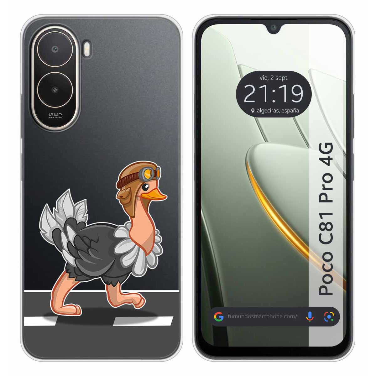 Funda Silicona Transparente para Xiaomi Poco...
