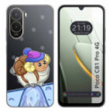 Funda Silicona Transparente para Xiaomi Poco C81 Pro 4G diseño Cabra Dibujos