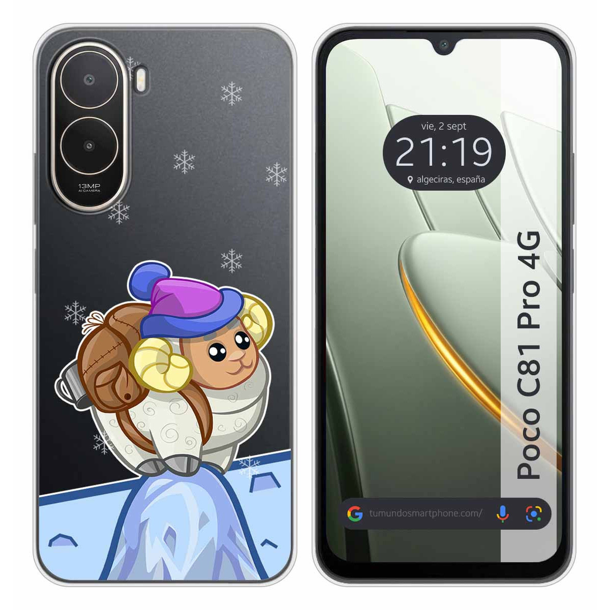 Funda Silicona Transparente para Xiaomi Poco...