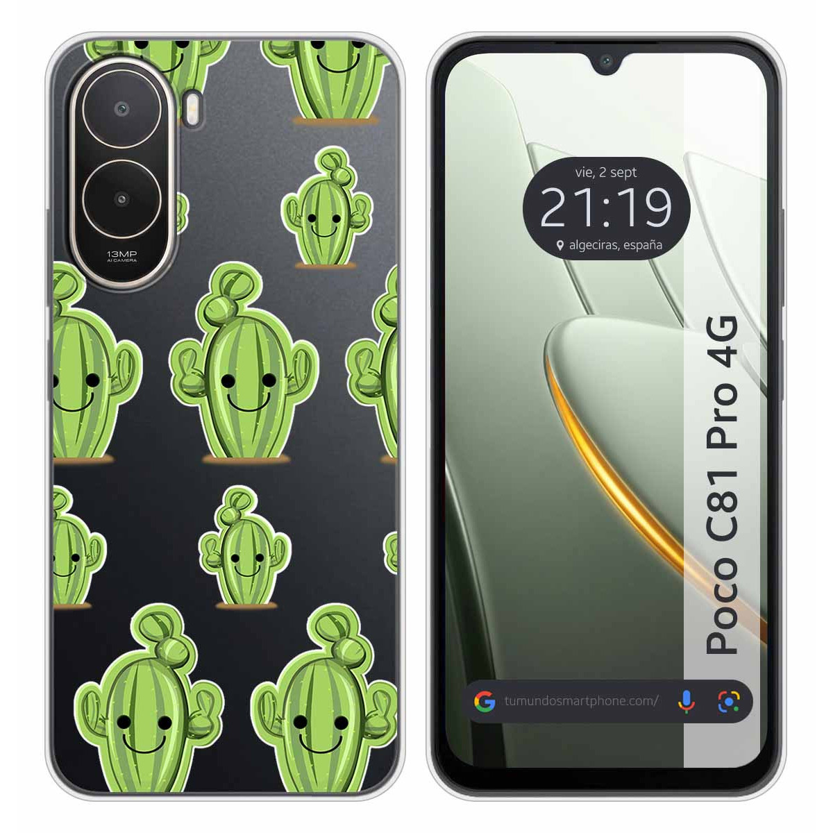 Funda Silicona Transparente para Xiaomi Poco...
