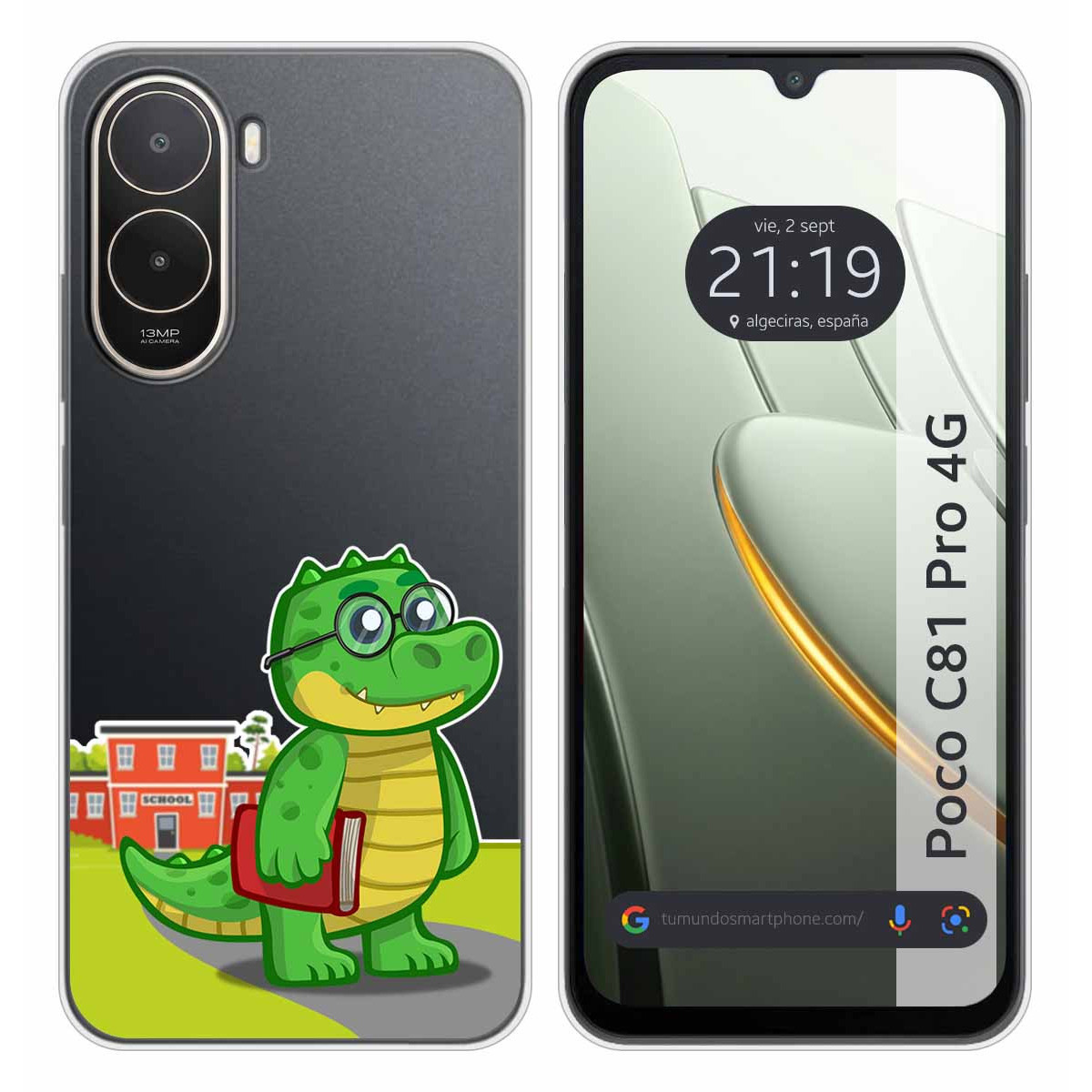 Funda Silicona Transparente para Xiaomi Poco...