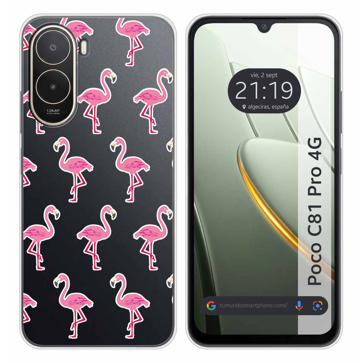 Funda Silicona Transparente para Xiaomi Poco...