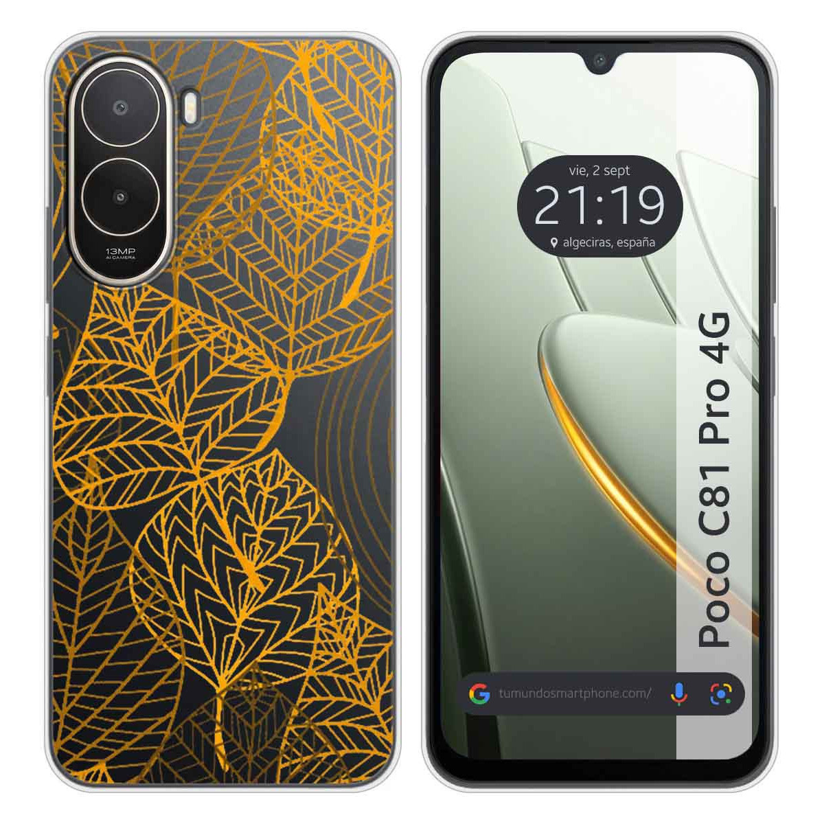 Funda Silicona Transparente para Xiaomi Poco...