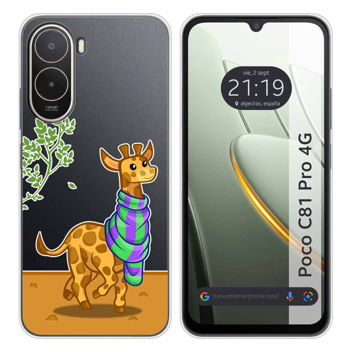 Funda Silicona Transparente para Xiaomi Poco...