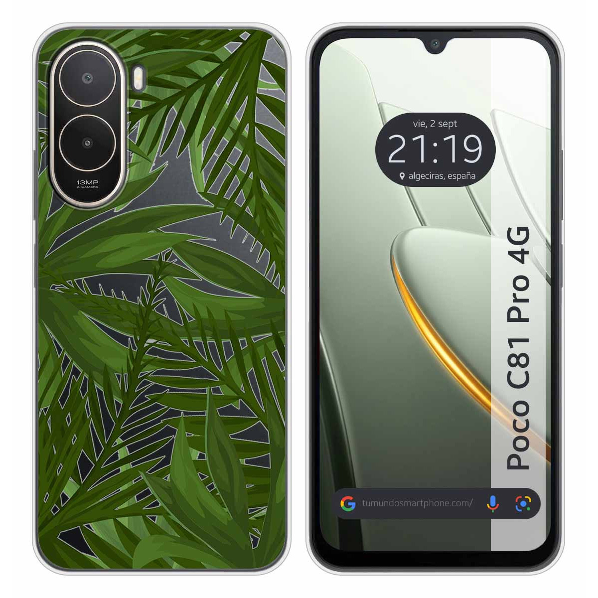 Funda Silicona Transparente para Xiaomi Poco...