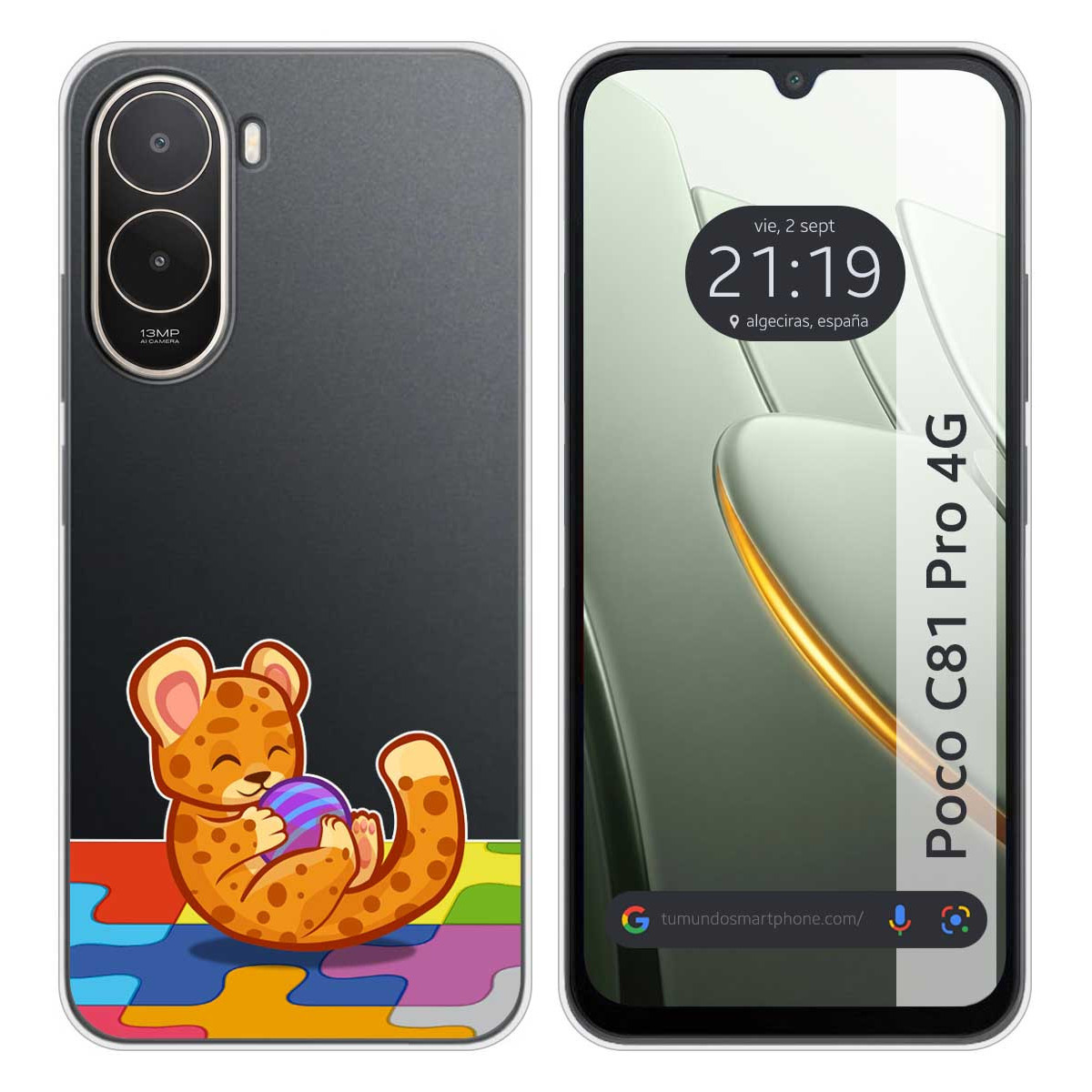 Funda Silicona Transparente para Xiaomi Poco...