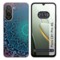 Funda Silicona Transparente para Xiaomi Poco C81 Pro 4G diseño Mandala Dibujos