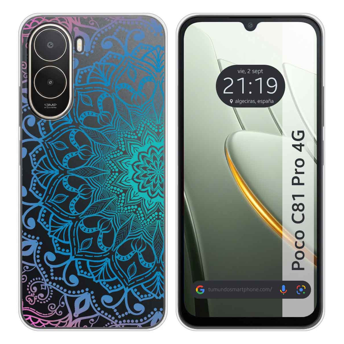 Funda Silicona Transparente para Xiaomi Poco...