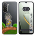 Funda Silicona Transparente para Xiaomi Poco C81 Pro 4G diseño Mono Dibujos
