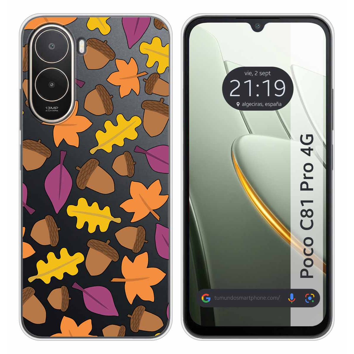 Funda Silicona Transparente para Xiaomi Poco...