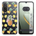 Funda Silicona Transparente para Xiaomi Poco C81 Pro 4G diseño Piña Dibujos