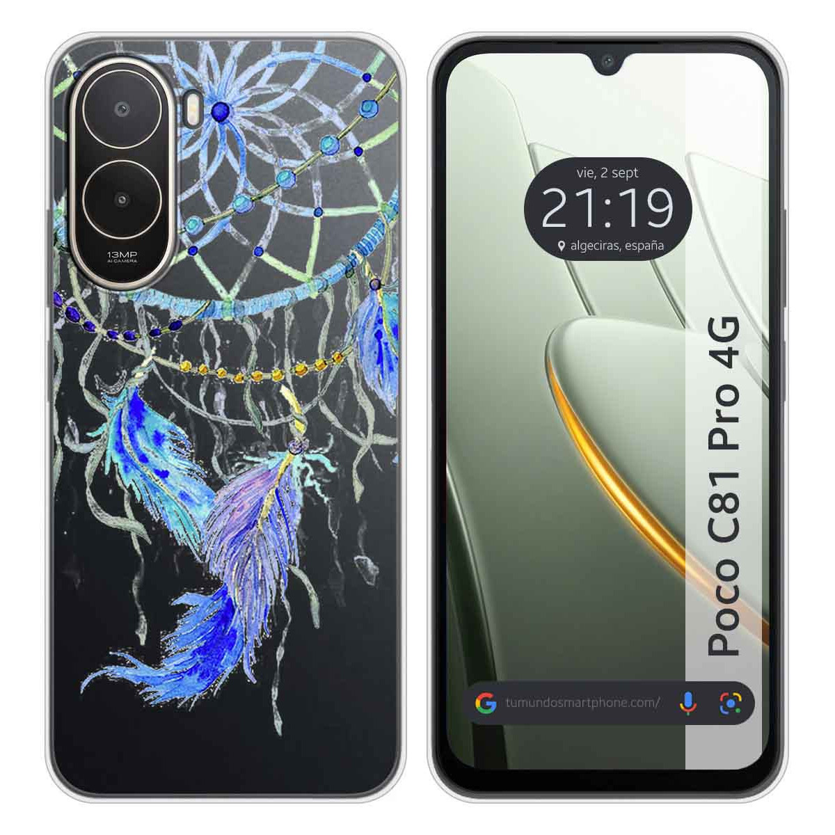 Funda Silicona Transparente para Xiaomi Poco...