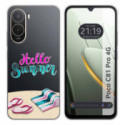 Funda Silicona Transparente para Xiaomi Poco C81 Pro 4G diseño Summer Dibujos