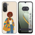 Funda Silicona para Xiaomi Poco C81 Pro 4G diseño Mujer 05 Dibujos