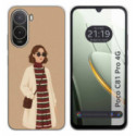 Funda Silicona para Xiaomi Poco C81 Pro 4G diseño Mujer 09 Dibujos