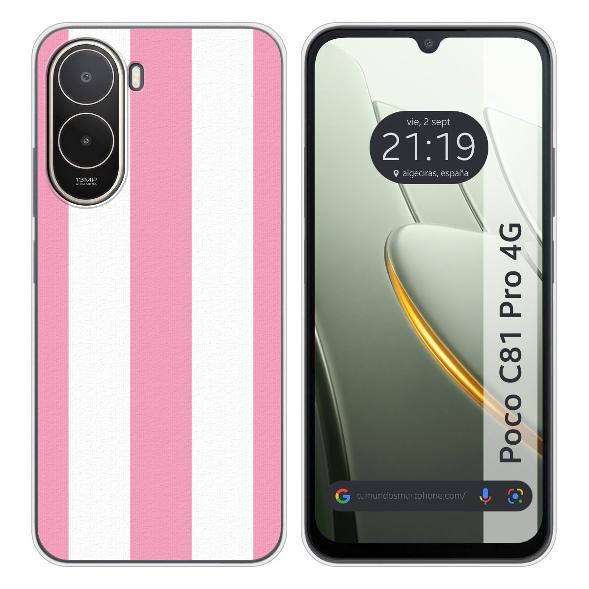 Funda Silicona para Xiaomi Poco C81 Pro 4G...