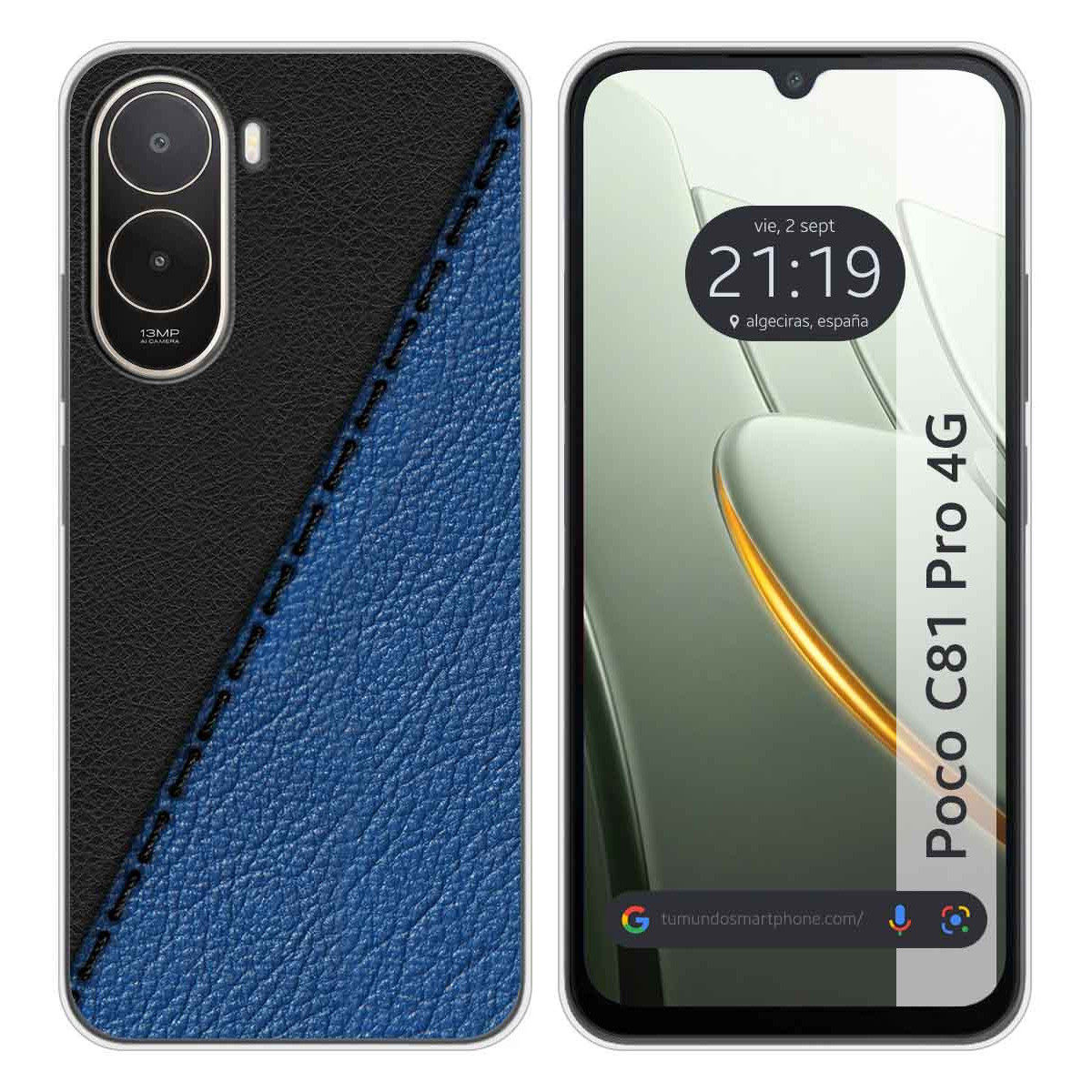 Funda Silicona para Xiaomi Poco C81 Pro 4G...