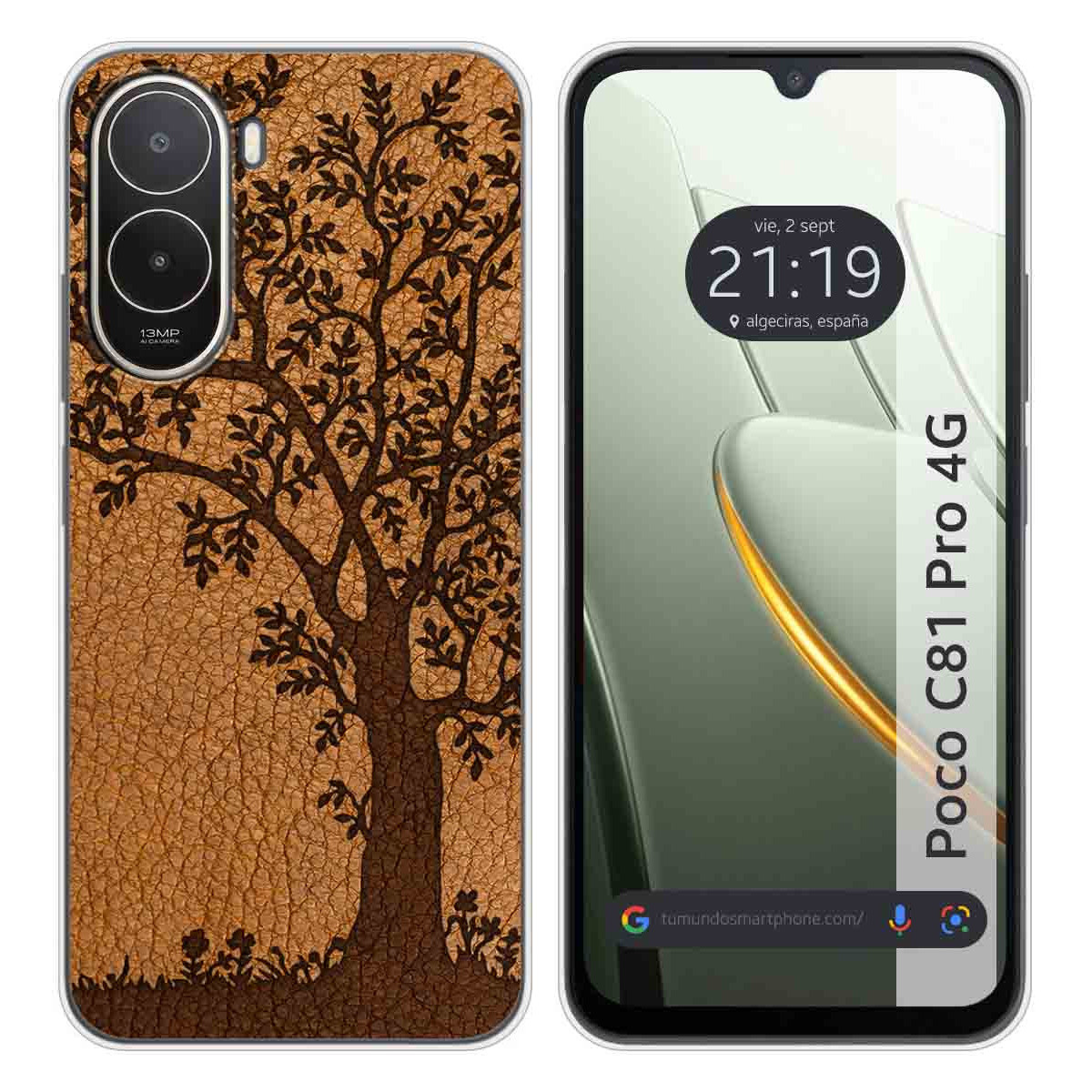 Funda Silicona para Xiaomi Poco C81 Pro 4G...