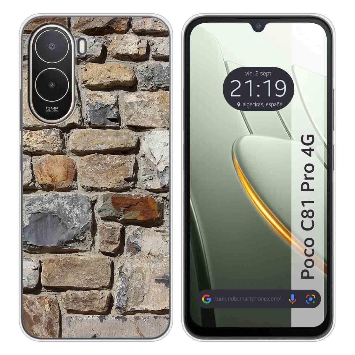 Funda Silicona para Xiaomi Poco C81 Pro 4G...