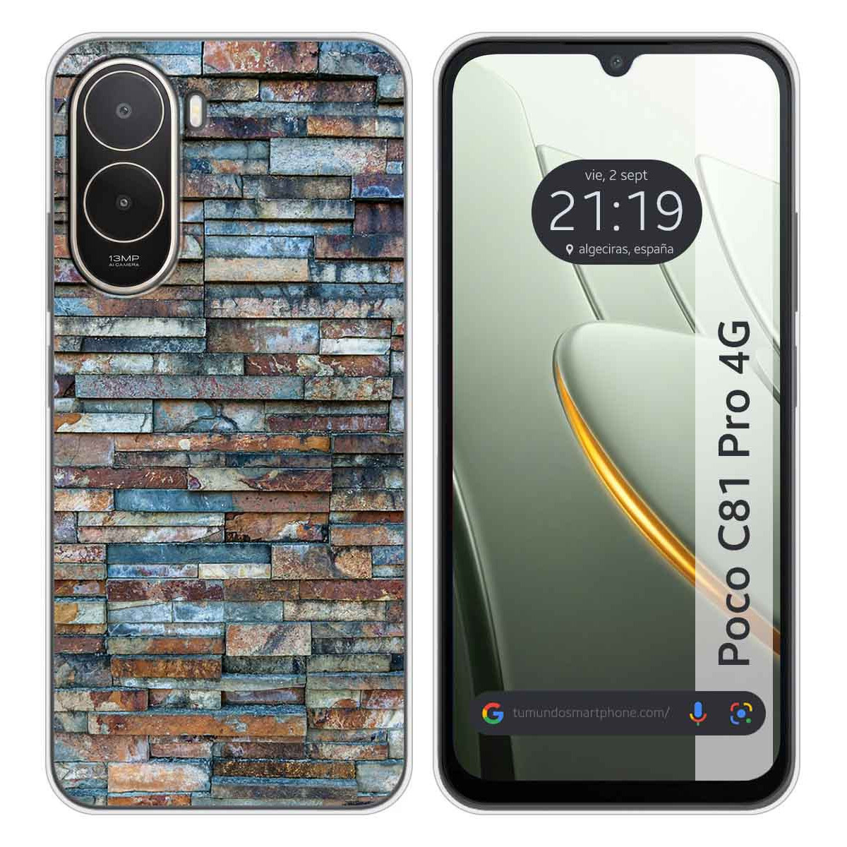 Funda Silicona para Xiaomi Poco C81 Pro 4G...