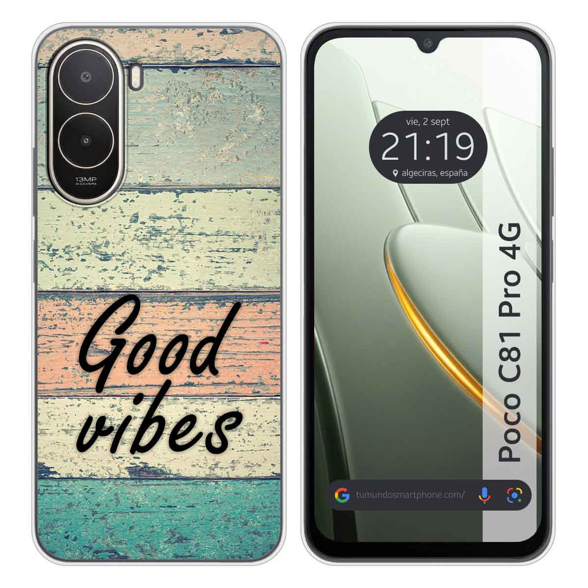 Funda Silicona para Xiaomi Poco C81 Pro 4G...
