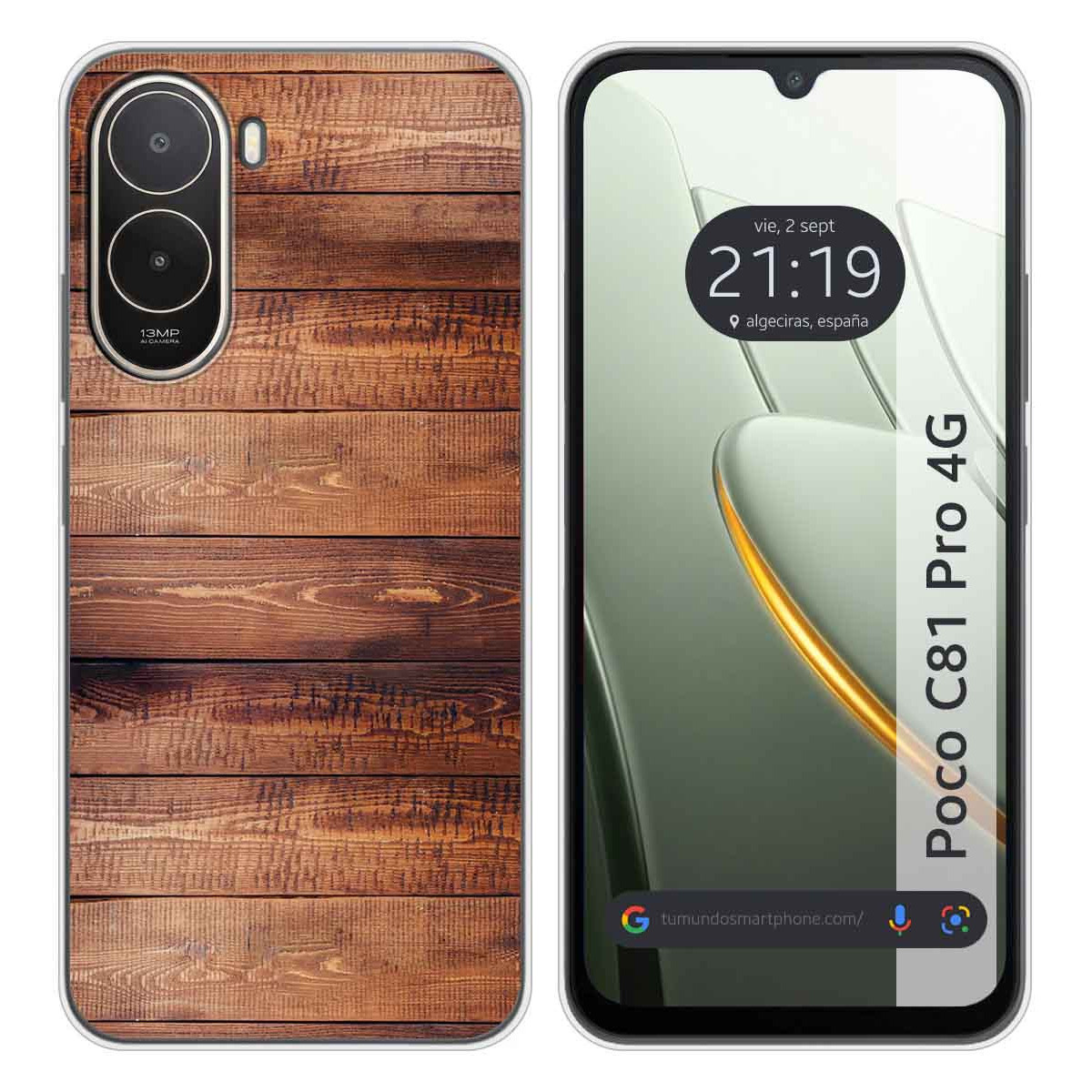 Funda Silicona para Xiaomi Poco C81 Pro 4G...