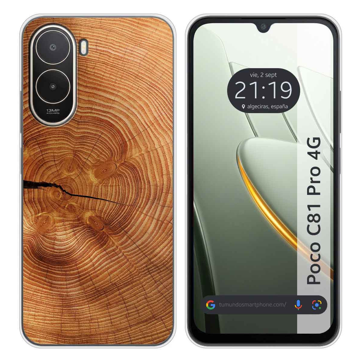 Funda Silicona para Xiaomi Poco C81 Pro 4G...