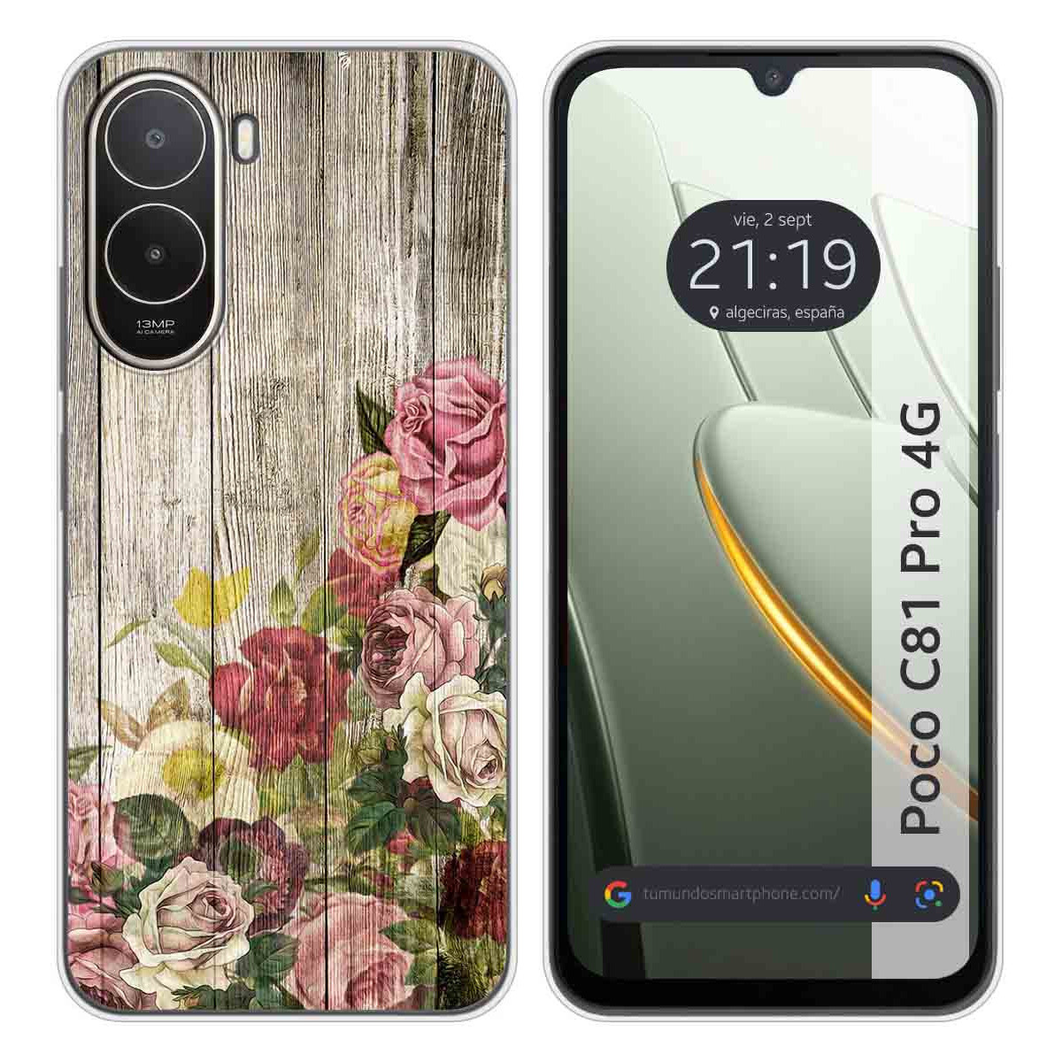 Funda Silicona para Xiaomi Poco C81 Pro 4G...