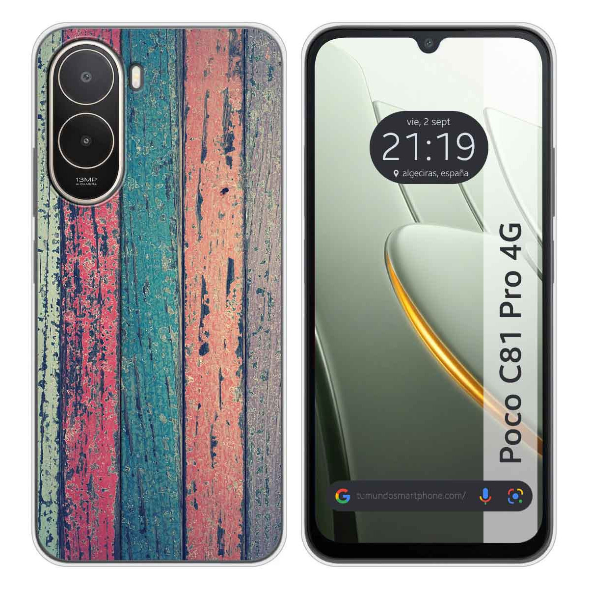 Funda Silicona para Xiaomi Poco C81 Pro 4G...
