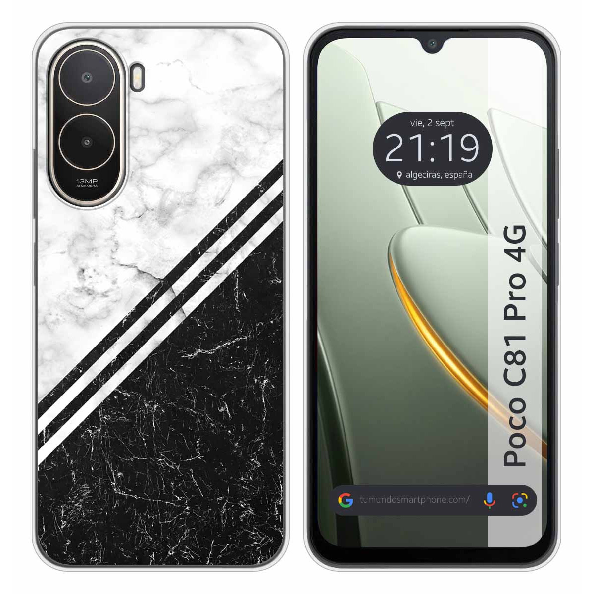 Funda Silicona para Xiaomi Poco C81 Pro 4G...