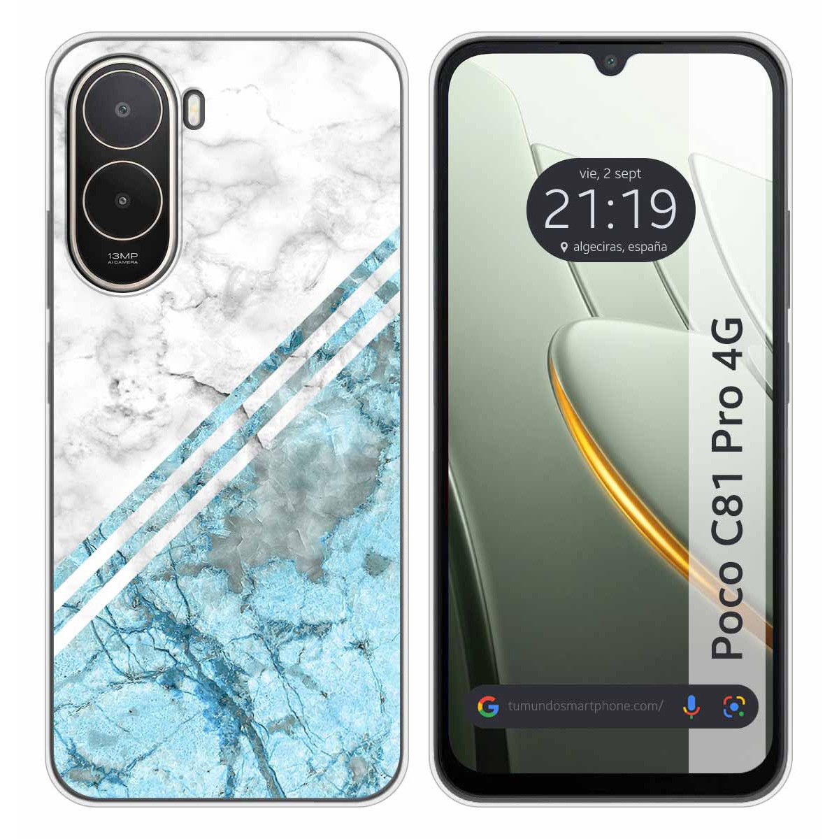 Funda Silicona para Xiaomi Poco C81 Pro 4G...