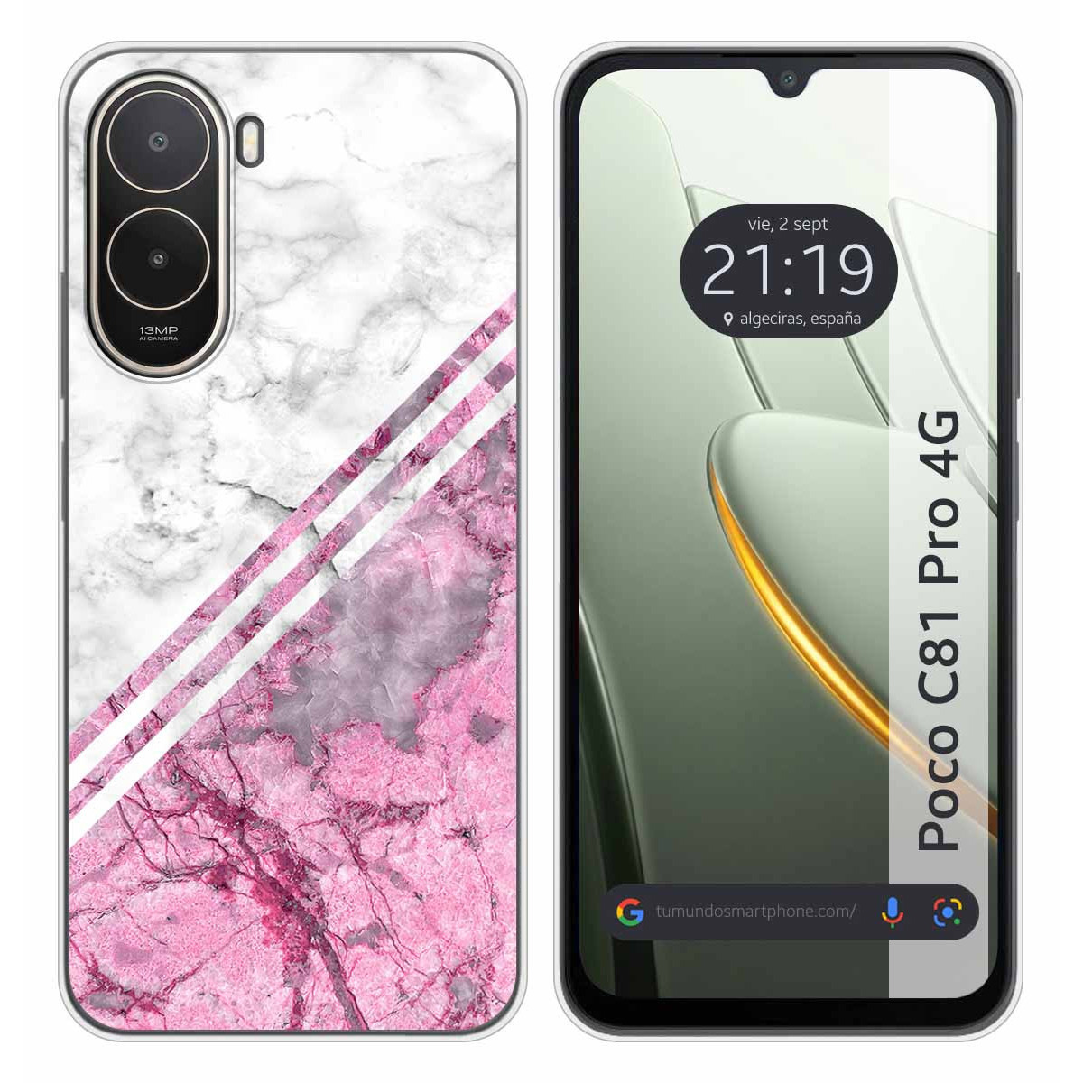 Funda Silicona para Xiaomi Poco C81 Pro 4G...
