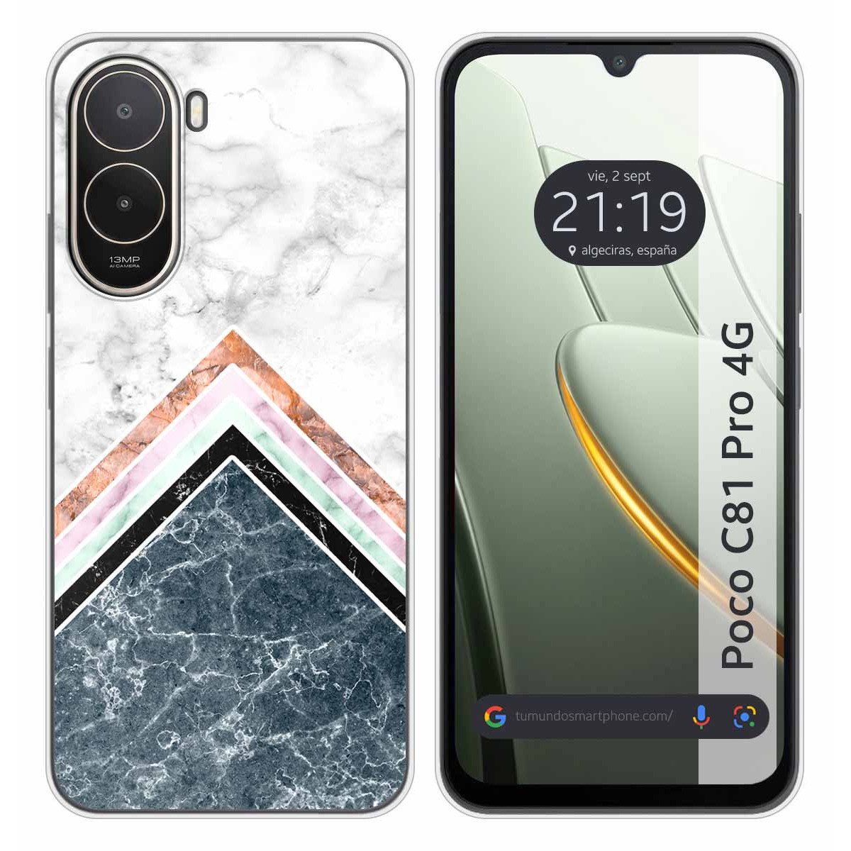 Funda Silicona para Xiaomi Poco C81 Pro 4G...