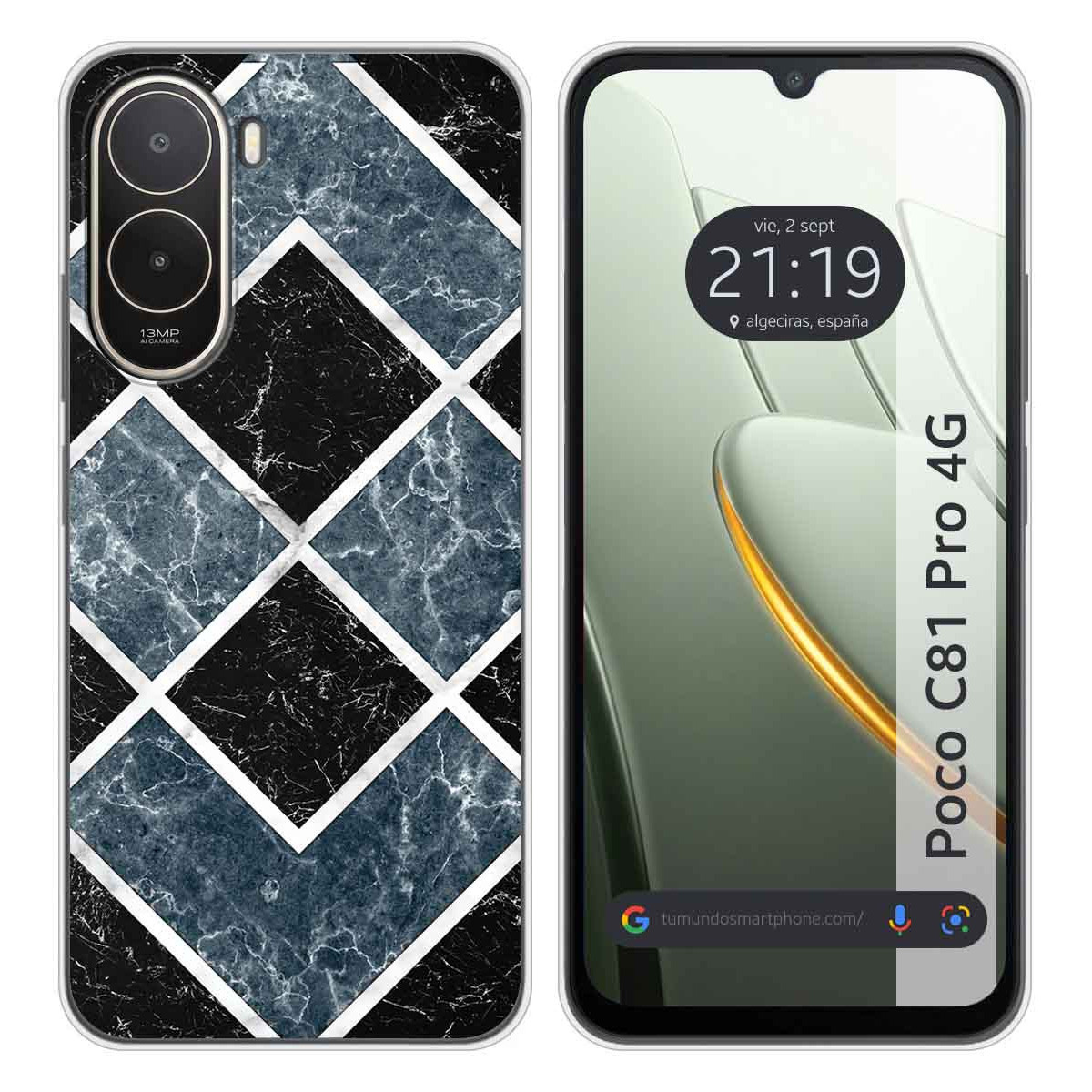 Funda Silicona para Xiaomi Poco C81 Pro 4G...