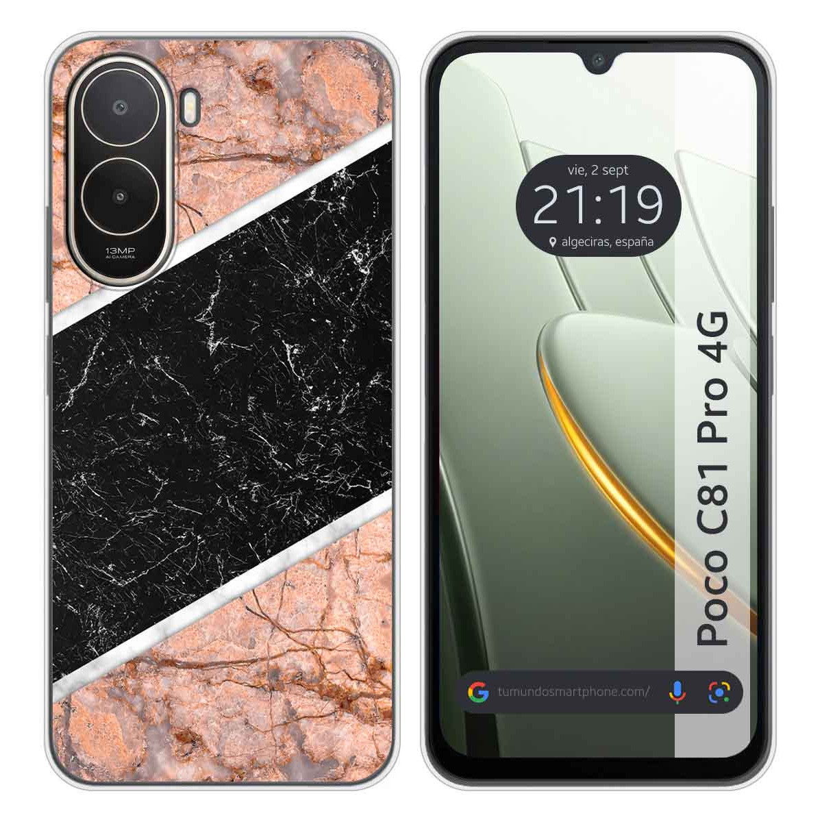 Funda Silicona para Xiaomi Poco C81 Pro 4G...