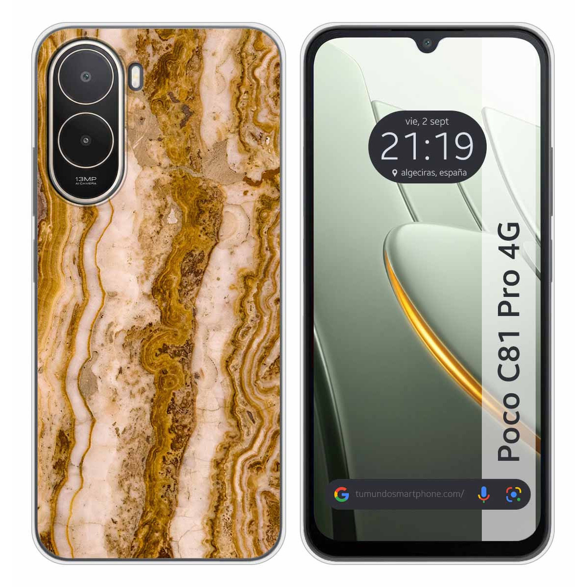 Funda Silicona para Xiaomi Poco C81 Pro 4G...