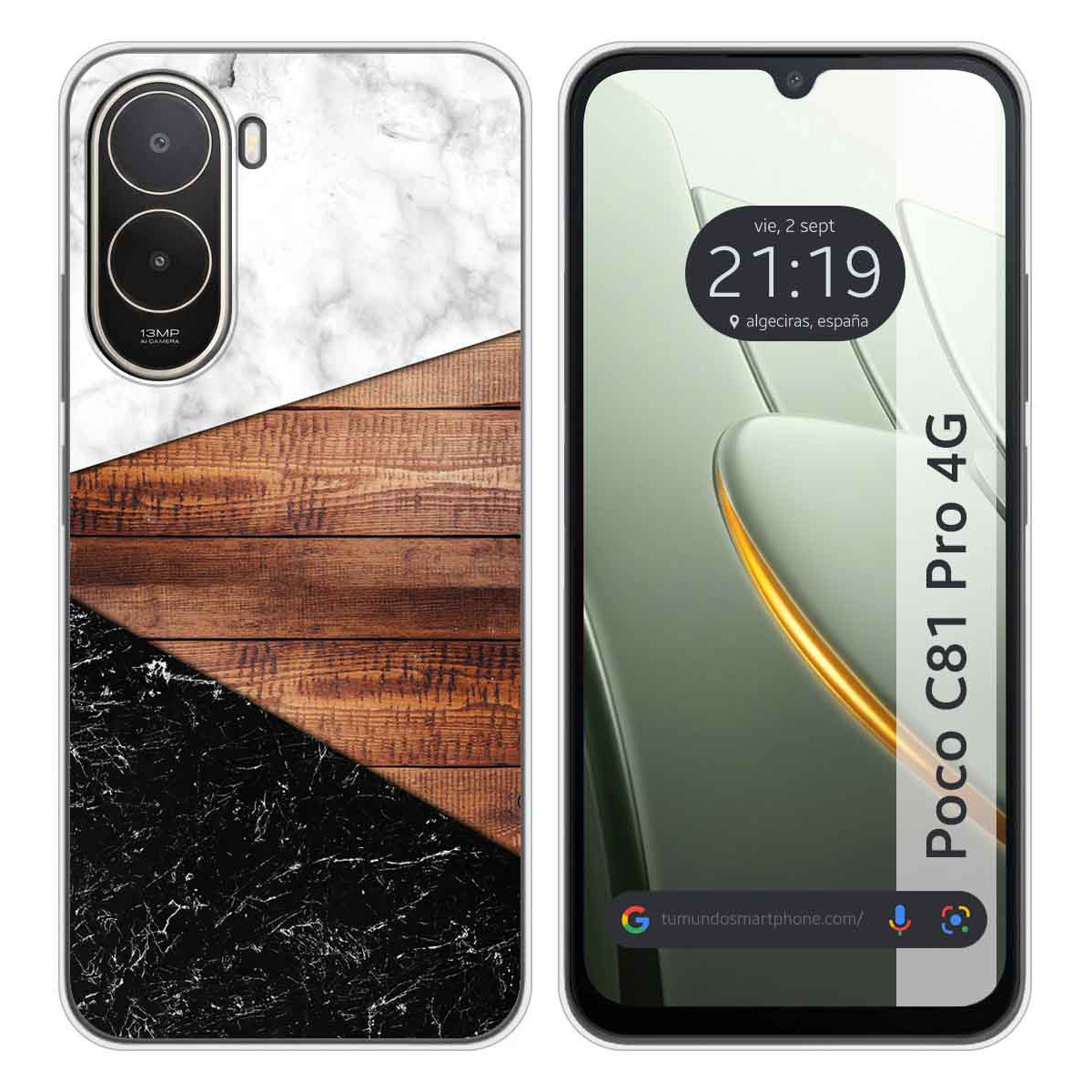 Funda Silicona para Xiaomi Poco C81 Pro 4G...